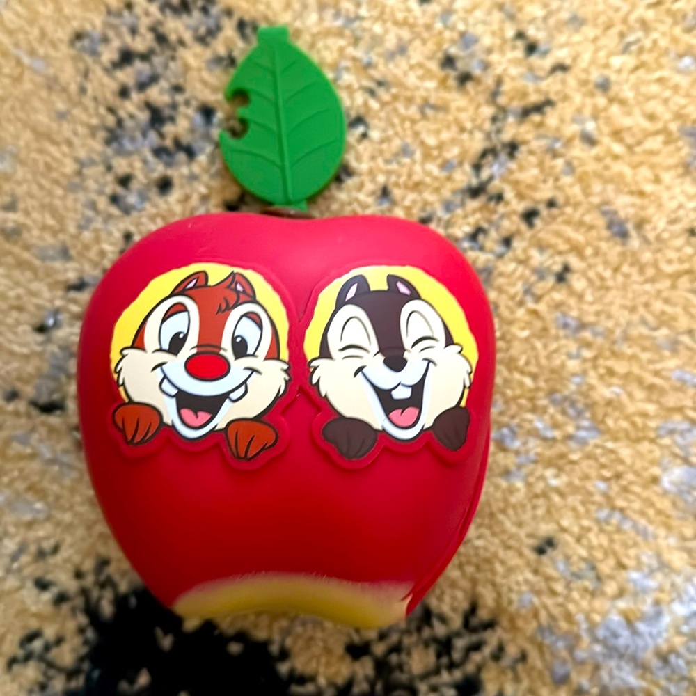 NWOT large Tokyo Disneyland Resort Chip & Dale Apple coin purse
